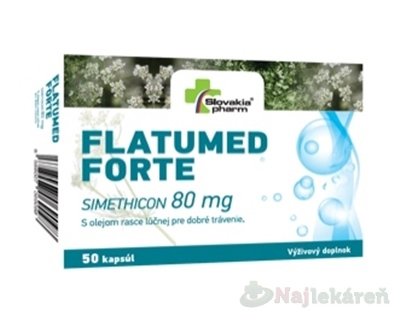 E-shop Slovakiapharm FLATUMED FORTE 80 mg, cps 1x50 ks