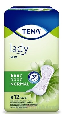 E-shop TENA Lady Slim Normal inkontinenčné vložky 1x12 ks