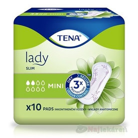 TENA Lady Slim Mini inkontinenčné vložky 1x10 ks