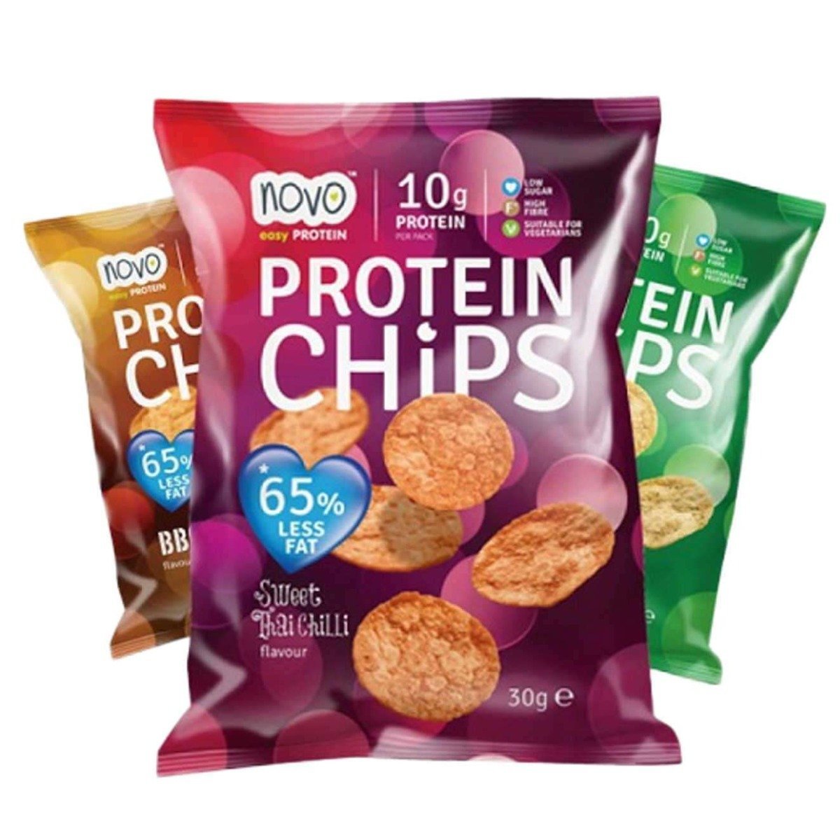 E-shop Protein Chips - NOVO, BBQ, 30g