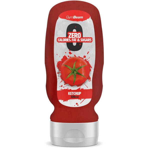 Bezkalorická omáčka Kečup - GymBeam, 320ml