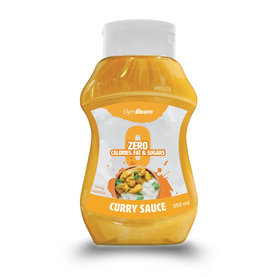 Bezkalorická omáčka Curry Sauce - GymBeam,  350ml