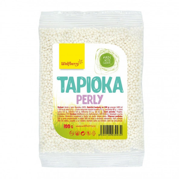 Tapioka perly - Wolfberry, 500g