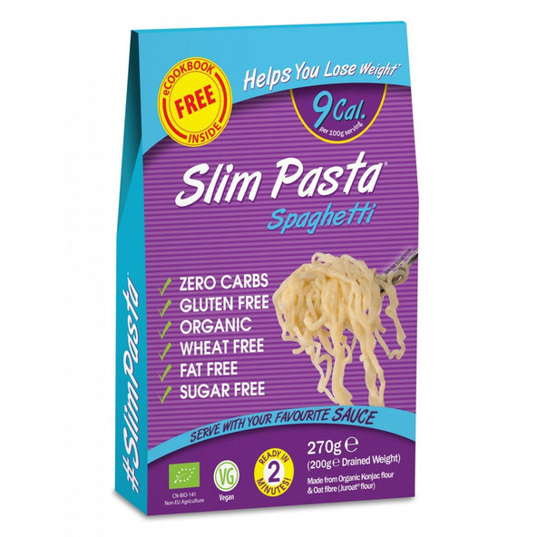 BIO Cestoviny Slim Pasta Spaghett - Slim Pasta, 270g