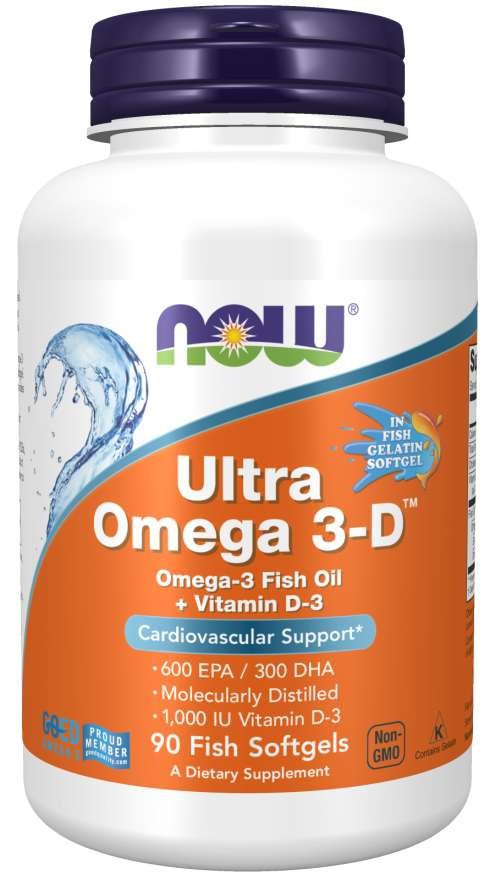 E-shop Ultra Omega 3-D™ - NOW Foods, 90cps
