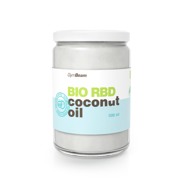 BIO RBD Kokosový olej - GymBeam, 500ml
