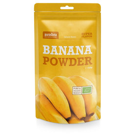 BIO Banánový prášok - Purasana, 250g