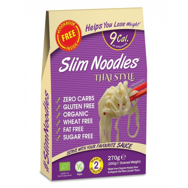 E-shop BIO Cestoviny Slim Pasta Noodles Thai Style - Slim Pasta, 270g