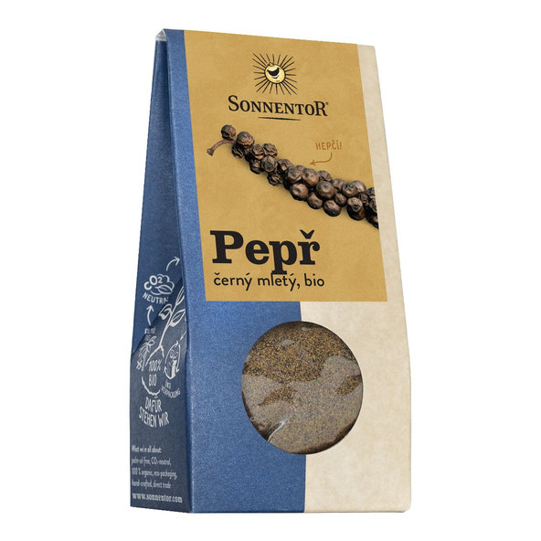 BIO Čierne korenie mleté - Sonnentor, 50g