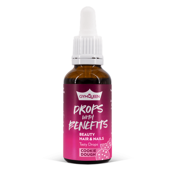 Drops with Benefits Beauty Hair & Nails - GYMQUEEN, cookie cesto, 30ml