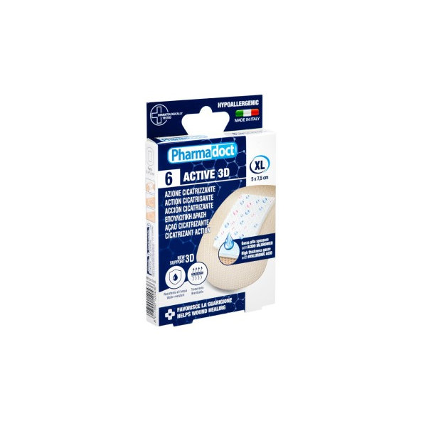 Pharmadoct nápl.ACTIVE XL s kys.hyaluron.6ks