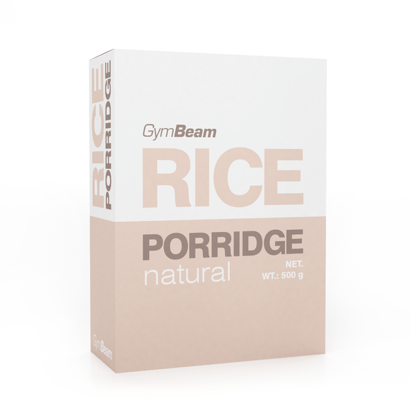 Ryžová kaša - GymBeam, prírodná chuť, 500g