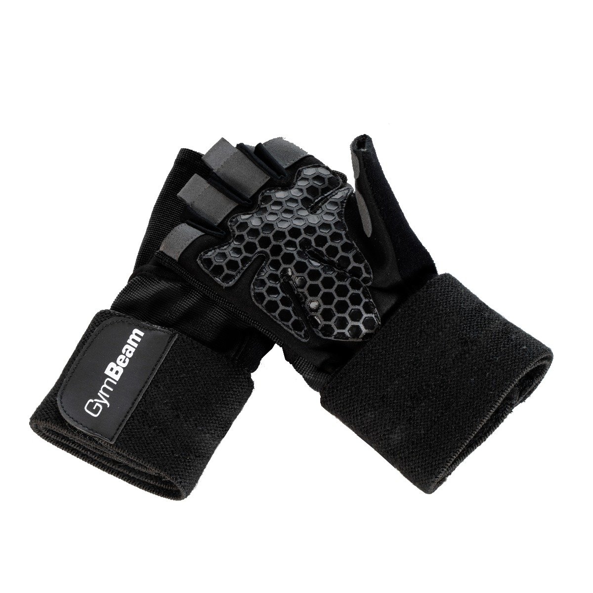 E-shop Dámske fitness rukavice Guard Black - GymBeam, veľ. XS