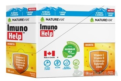 E-shop SWISS NATUREVIA Imuno Help BOX cps 10x10 ks (100 ks)