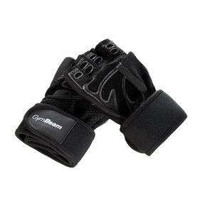 Fitness rukavice Wrap Black - GymBeam, veľ. XXL
