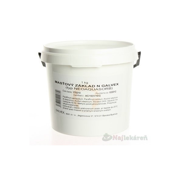 MASŤOVÝ ZÁKLAD S - GALVEX 1000g