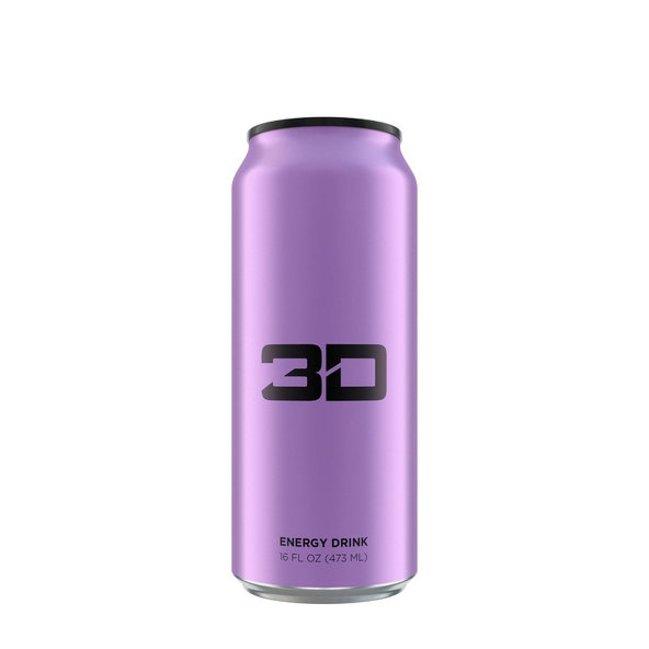 3D Energy Drink - 3D Energy, liberty pop 473ml