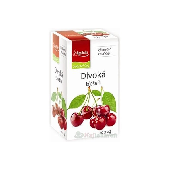 APOTHEKE PREMIER SELECTION ČAJ DIVOKÁ ČEREŠŇA 20x2 g