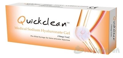 E-shop Quickclean 10 mg/1 ml Gél s hyaluronátom sodným na osteoartrózy kĺbov 1 ml