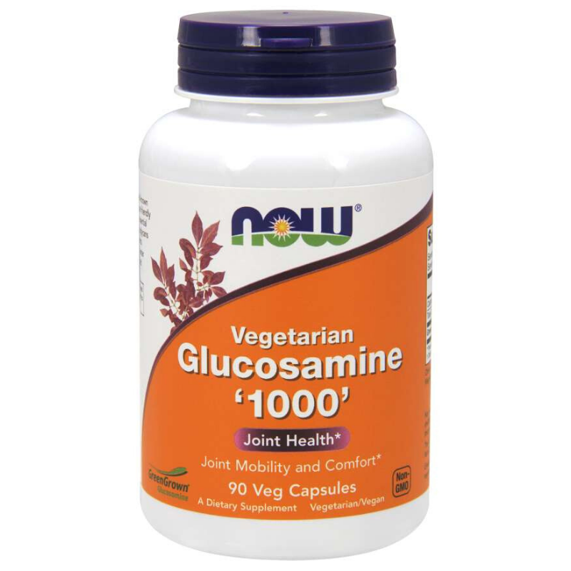 E-shop Glukosamín 1000 mg vegetariánsky - NOW Foods, 90cps