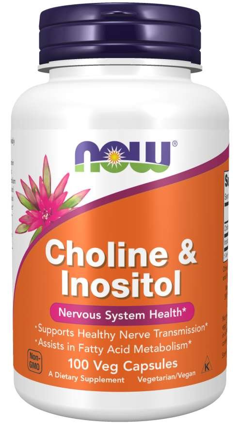 E-shop Choline & Inositol 500 mg - NOW Foods, 100cps