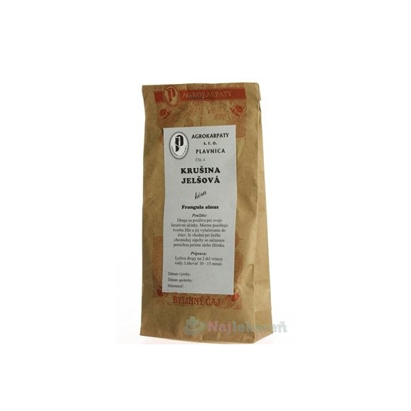 AGROKARPATY KRUŠINA JELŠOVÁ kôra, bylinný čaj 30g