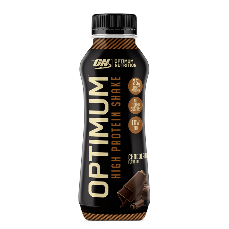 E-shop Optimum High Protein Shake - Optimum Nutrition, príchuť jahoda, 330ml