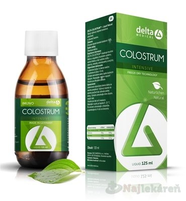 E-shop DELTA COLOSTRUM Sirup - Natural 100% výživový doplnok, 125ml