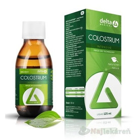 DELTA COLOSTRUM Sirup - Natural 100% výživový doplnok, 125ml