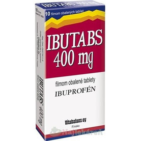 IBUTABS na bolesť 400 mg 10 tbl