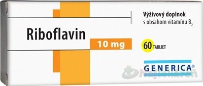 E-shop GENERICA Riboflavin 10 mg