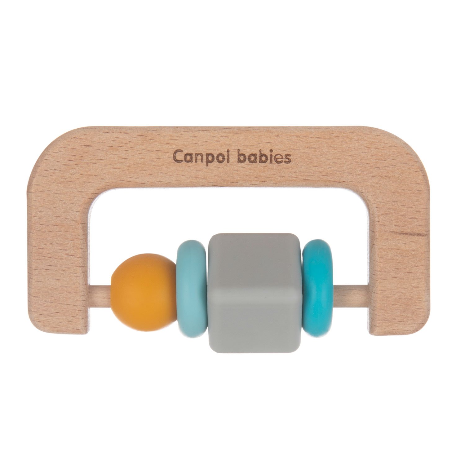 E-shop CANPOL BABIES Hryzátko dreveno-silikónové