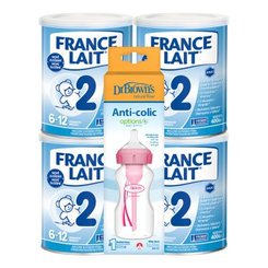 France Lait 2 4x400g+ Dr.BrownsOpt.+WN 270ml Ružov