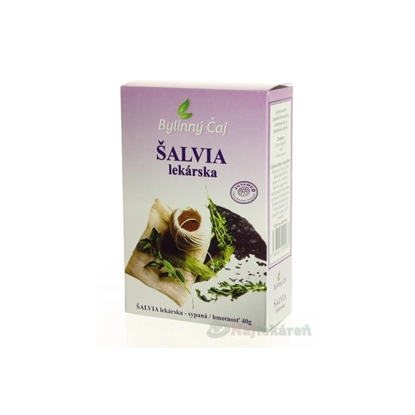 JUVAMED ŠALVIA LEKÁRSKA bylinný čaj  - VŇAŤ, 40g