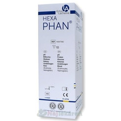 HEXAPHAN diagnostické prúžky na moč 100ks