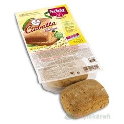 Schär CIABATTA RUSTICA, bezgluténové, celozrnné žemle, 200g