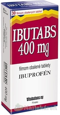 E-shop IBUTABS na bolesť 400 mg 30 tabliet