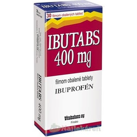 IBUTABS na bolesť 400 mg 30 tabliet