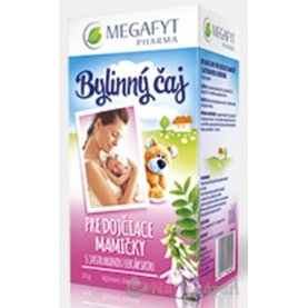 MEGAFYT Bylinný čaj s jastrabinou pre dojčiace mamičky, 20x1,5g