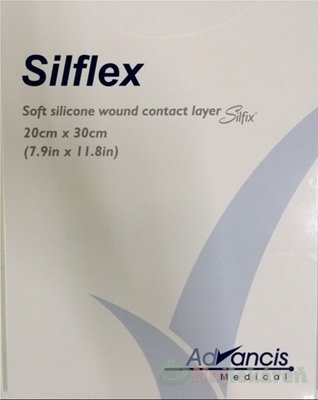 E-shop Silflex krytie na rany nepriľnavé 20x30 cm, 10 ks