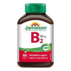 JAMIESON Vitamín B2 100mg 100 tbl