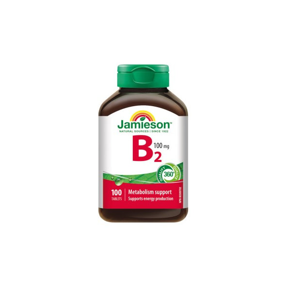 JAMIESON Vitamín B2 100mg 100 tbl