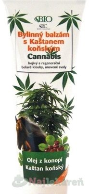E-shop BC BIO Cannabis Bylinný balzam s pagaštanom konským 300 ml