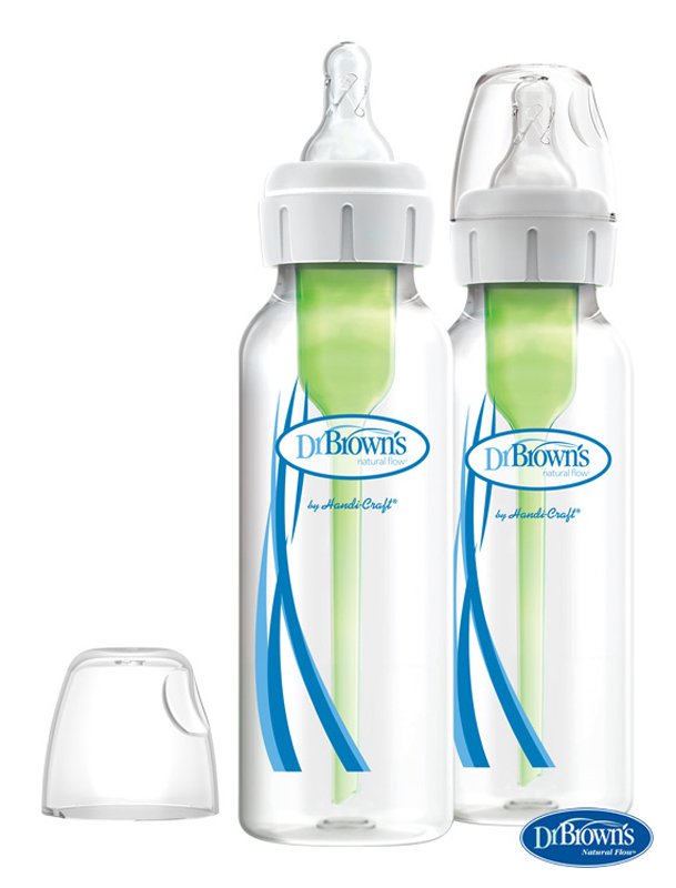 E-shop DR.BROWN'S Fľaša antikolik Options+ úzka 2x250 ml plast