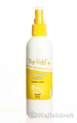 E-shop TOP GOLD Deodorant s arnikou+Tea Tree Oil