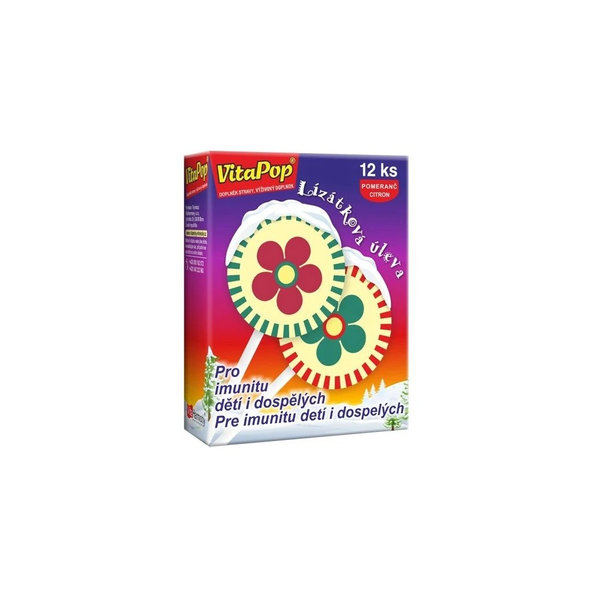 VitaPop lízanka pre imunitu detí i dospelých 12ks