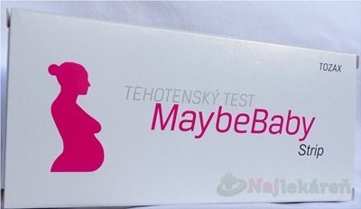 E-shop MaybeBaby strip 2v1 tehotenský test 2ks