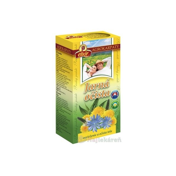AGROKARPATY Jarná očista bylinný čaj, 20x2g