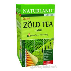 NATURLAND ZELENÝ ČAJ, 20x1,5 g
