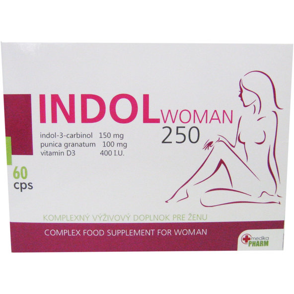 INDOL Woman 250 (pre ženy) 60 kapsúl
